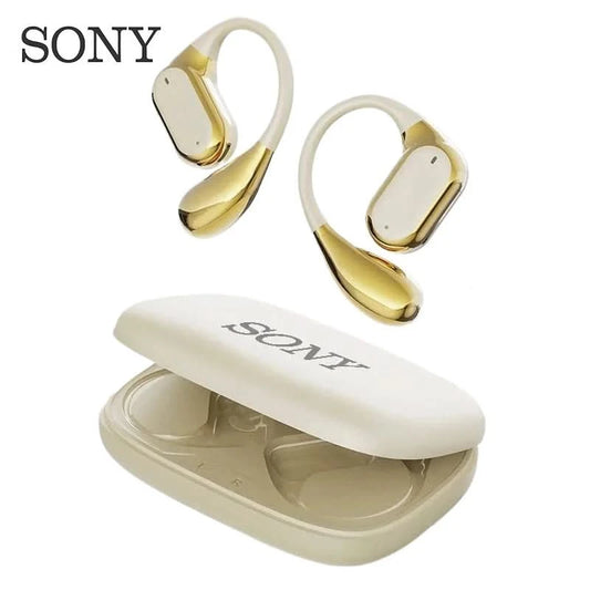 Sony Bluetooth Earphones Not In-Ear Earbuds Wireless Headphone for Iphone Power Display With Mic Sports Hifi Headsets Cable