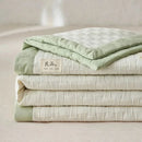 Single Bed/Queen Bed/King Bed Good Quality Jacquard Craftsmanship Soybean Fiber Summer Quilt - M & M Global