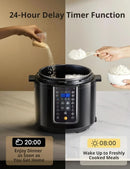 9-in-1 Electric Pressure Cooker, 14 Presets Instant Multi Cooker Olla de Presion Non-Stick Pot Yogurt Maker Rice Cooker Slow Coo - M & M Global