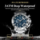 POEDAGAR Luxury Watch For Men Calendar Luminous Waterproof Man Clock Male Chronograph Stainless Steel Men's Quartz Watches Reloj - M & M Global