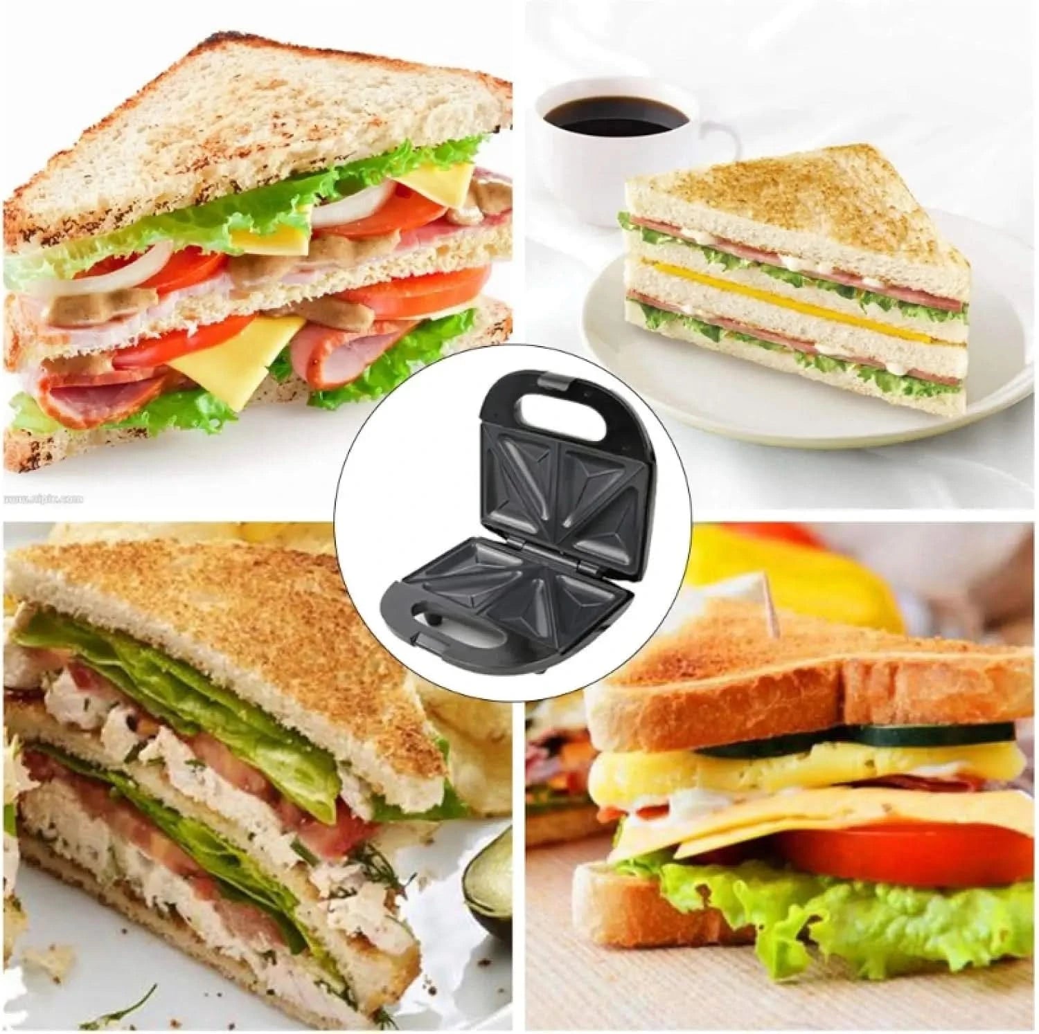 Waffle maker ， Waffle Maker 750W Mini Household Waffle Sandwich Maker Breakfast Baking - M & M Global