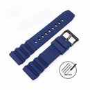 Silicone Watch Band 20mm 22mm For Rolex SUBMARINER Waterproof Diving Bracelet For Citizen For Seiko SKX007 SRP777J1 Sports Strap - M & M Global