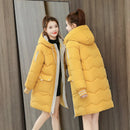 Women's Mid-length 2025 Korean Loose Winter Cotton Coat Thickened Cotton Jacket Bread