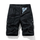 Summer Men Cargo Cotton Shorts Mens Multi Pocket Casual Shorts Spring Mens Jogger Pants Fashion Beach Shorts Dropshipping LZLLTT