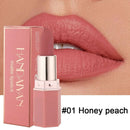 6-Color Matte Lipstick , Non-Fading, Non-Stick Cup Long-Lasting Velvet Finish, Smooth Matte Lip Color Waterproof Smudge-proof - M & M Global