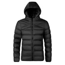 Men Autumn Winter New Thick Warm Hooded Parkas Jackets Coat Men Outwear Casual Windproof Waterproof Detachable Hat Parkas Men