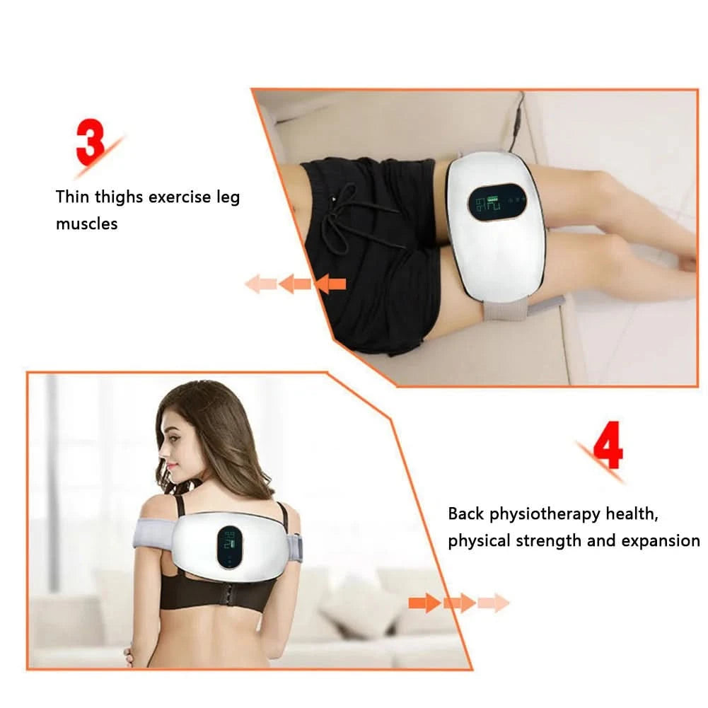 Pro Body Slimming Massager Electric Slimming Belt Fat Burning Abdominal Massage Beauty Health Massager Machine - M & M Global