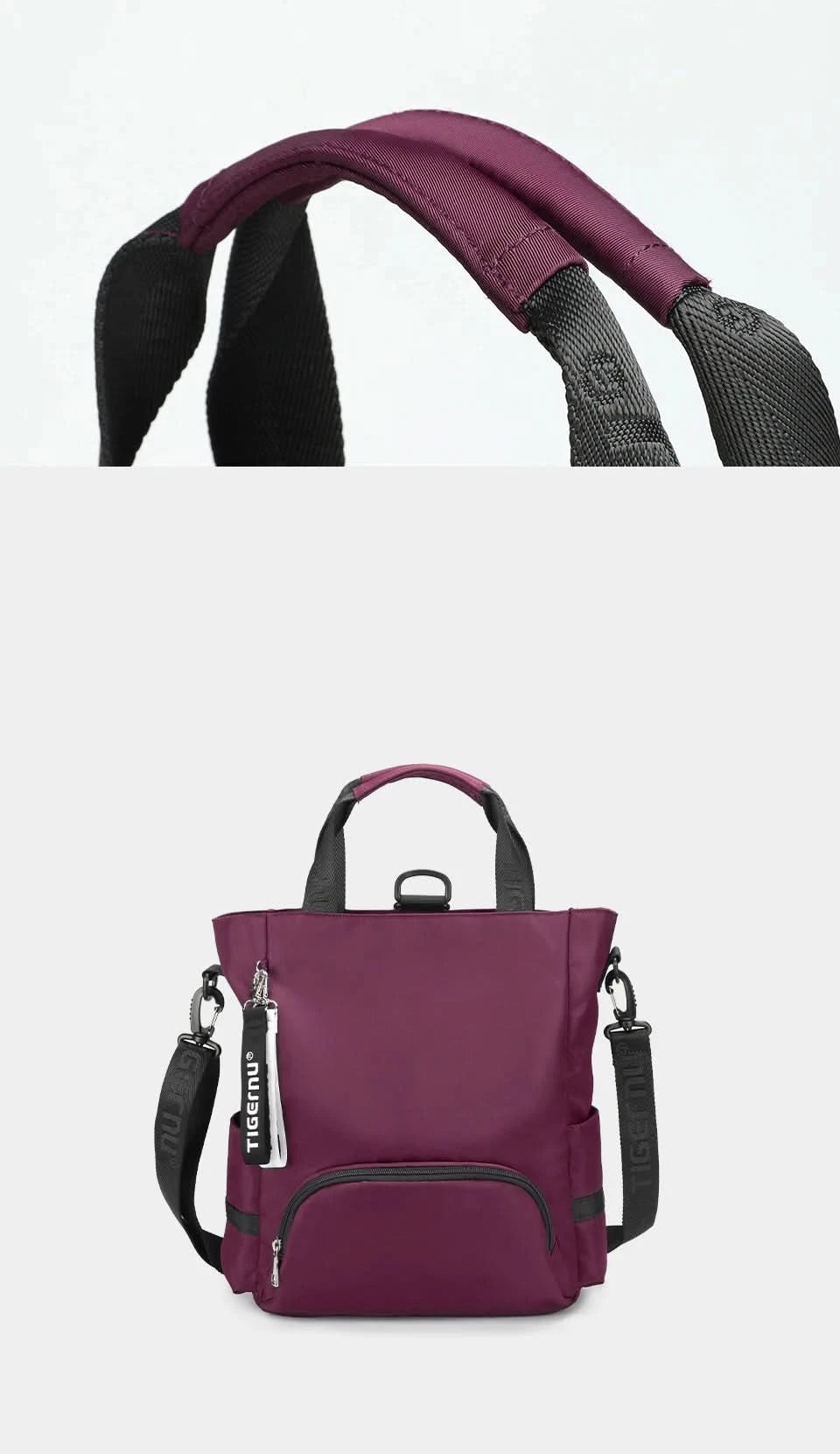 Tigernu Fashion 3 In1 Women Backpack Bag Leisure Tote Bag Shoulder Bag Light Weight College High School Bag Girls Handbag Female - M & M Global