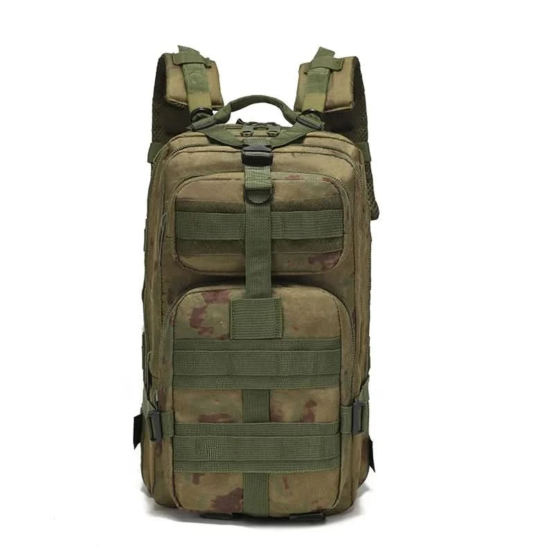 Men's Classic Tactical Backpack Travel Sports Camouflage Bag Outdoor Climbing Hunting Backpack Fishing Hiking Nylon 3P Pack Bag - M & M Global