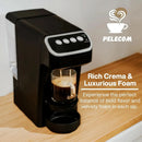 Coffee Machine Compatible with Senseo Pods, Fast Brewing Rich Flavor Extraction Space Saving Sleek Modern Barista Quality Taste, - M & M Global