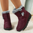 Women's Winter Snow Boots for Women 2026 New Faux Fur Long Plush Snow Boots Woman Platform Shoes Warm Cotton Couples Ankle Boots