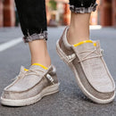 Men Canvas Shoes Lightweight Loafers Breathable Men Casual Shoes Male Vulcanized Shoe Driving Shoes Plus Size 48 Slip on Flats - M & M Global