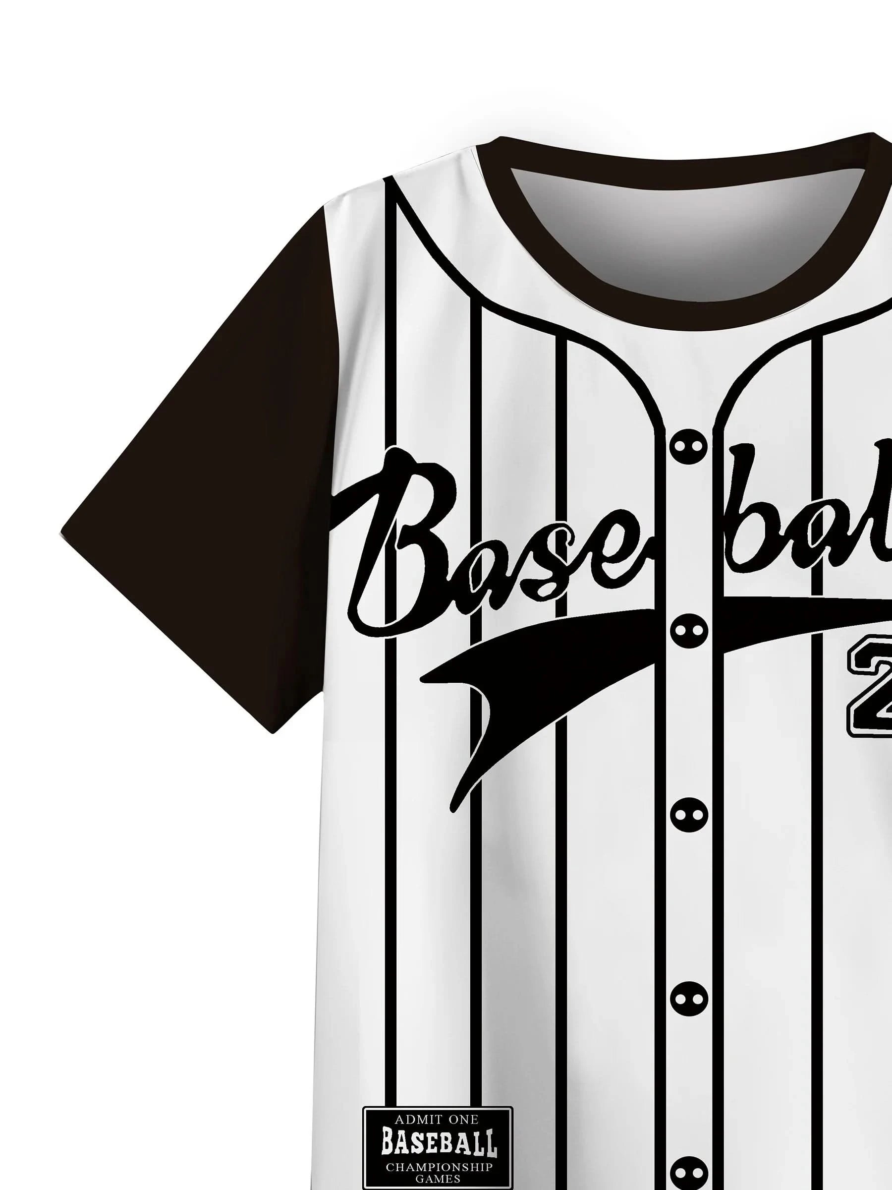 Summer 2025 new children's set for boys and girls, short sleeves and shorts, comfortable and breathable, 3d printed polyester fi - M & M Global