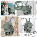 Travel Bakcpack for Women Reinforced Waterproof Notebook Backpack 45x36x20 Men Casual School Bakcpack Flight Cabin Bag 40x20x25 - M & M Global