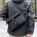 Retro business crossbody bag, large capacity, men's briefcase, shoulder bag, travel backpack - M & M Global