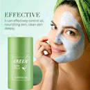 Face Clean Mask Green Tea Cleansing Stick Mask Shrink pores Deep Blackhead Remover facial Cleansing Moisturizing Mask 40g - M & M Global