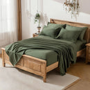 solid striped check Comforter set, soft microfiber, lightweight and breathable, easy to care for - bedding set for all seasons