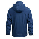 Men's Waterproof Rain Jacket Lightweight Outer Hooded Outdoor Raincoat Hiking Windproof Jacket Climbing Outdoor Jackets