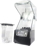 Soundproof Blender, 110V 2600W 1.8L Commercial Fruit Juice Smoothie Maker With Shield Quiet Sound Enclosure for Puree, Ice Crush - M & M Global