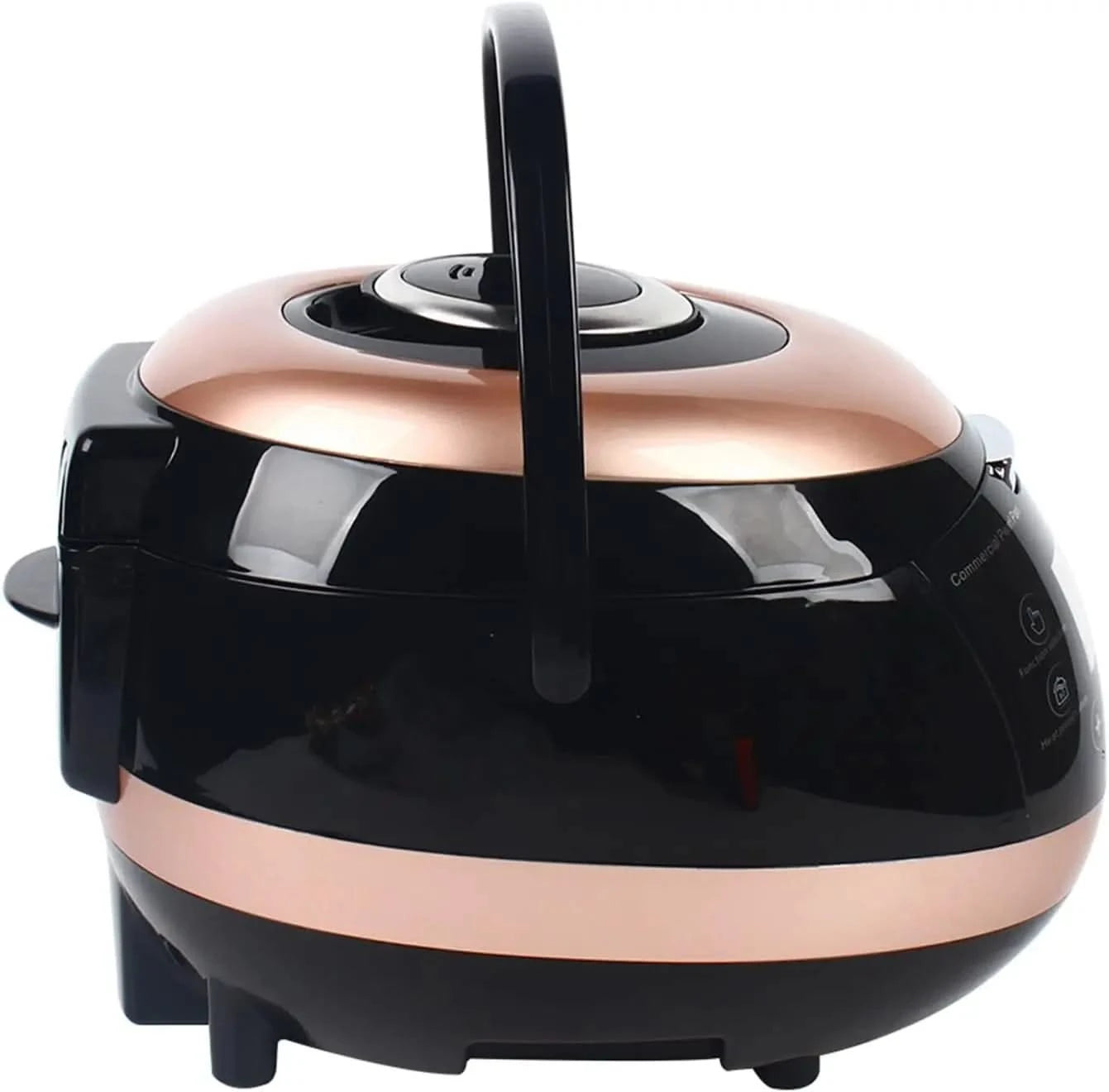Commercial Fully Automatic Pearl Pot Black Tapioca Cooker Pearl Maker 5L, Touchscreen 110V, for Boba Tea & Bubble Tea & Milk Tea - M & M Global