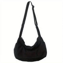 Women's Messenger Bag Vintage Handbag Canvas Teenager Shoulder Tote Bags Casual Handbag Crossbody Handbags - M & M Global