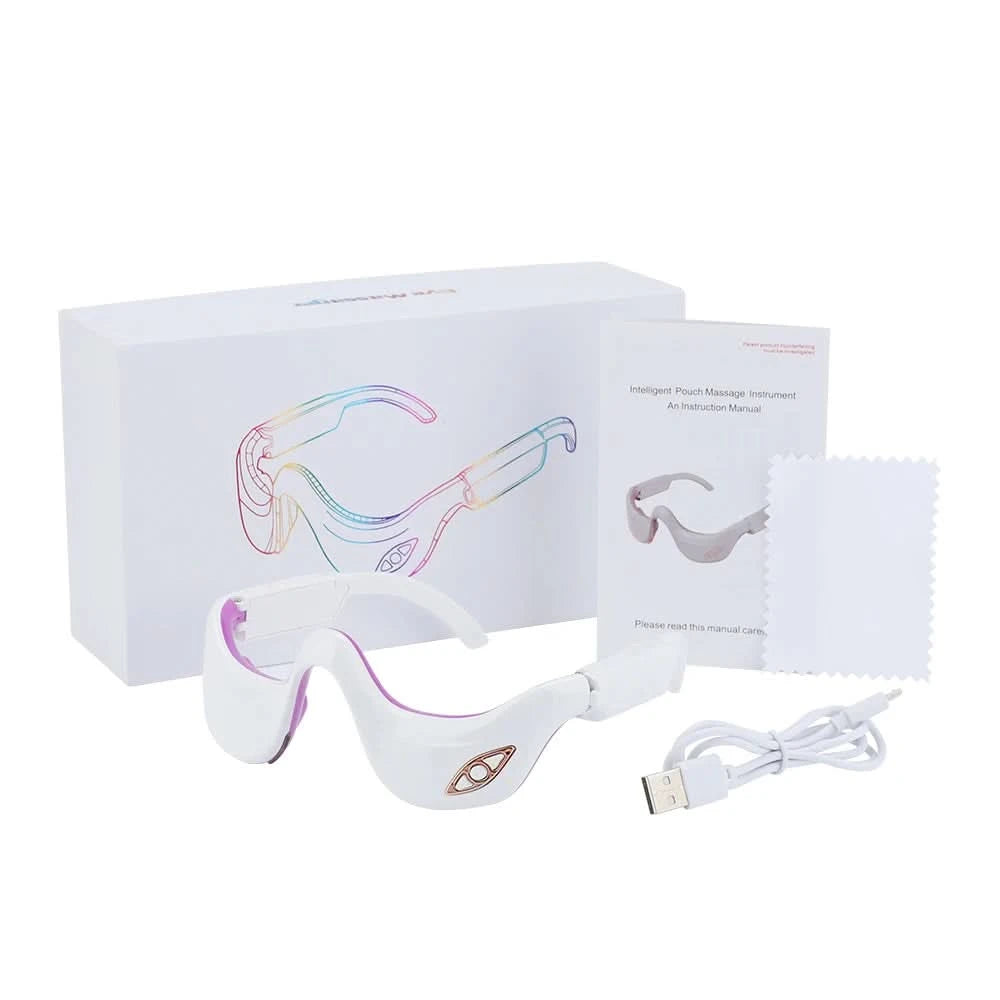Electric Eye Massager Anti Wrinkle Aging Eye Care Beauty Tool Massage Rechargeable Eye Fatigue Relief Device - M & M Global