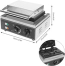 Donut Maker Machine Pancake 6Holes Double-Sided Heating Electric Doughnut Commercial Stainless Steel Non-Stick Waffle Bake With - M & M Global