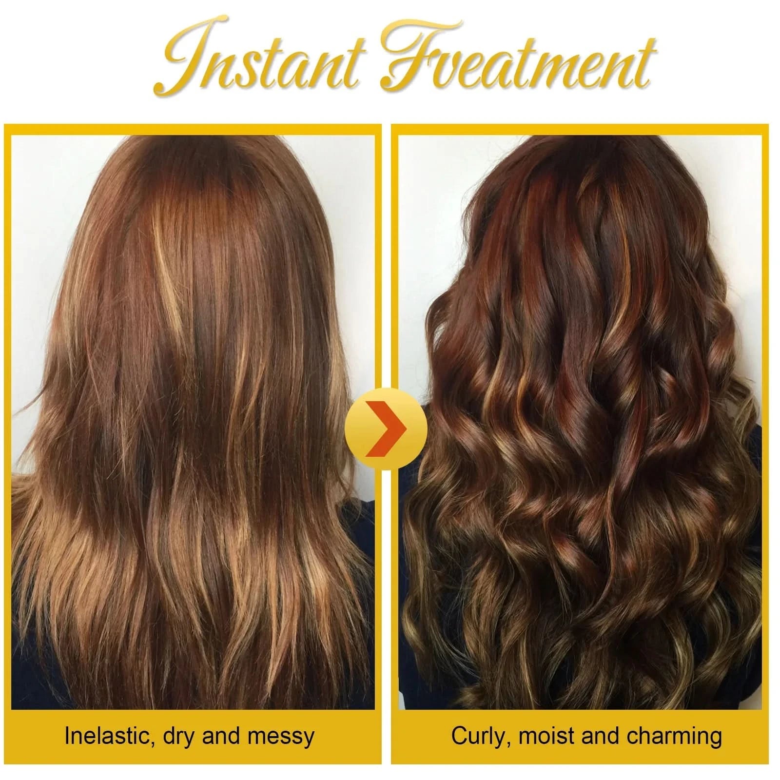 Styling Elastin Anti-Frizz Curly Hair Cream Long-Lasting Natural Definition & Bounce Moisturizing Shaping Perm Care Styling Full - M & M Global