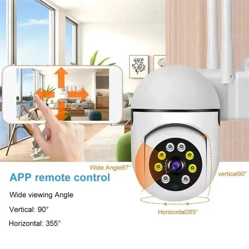 2MP Tuya Wifi IP Camera Smart Home Surveillance Camera HD 1080P Security Video Surveillance Supprt Two Way Audio Mobile Motion - M & M Global