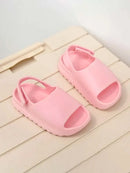 Fashionable and minimalist children's sandals with EVA soft sole suitable for boys and girls beach shoes and river tracing shoes - M & M Global