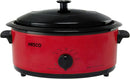 4816-14 Porcelain Roaster Oven, 6 quart, White - M & M Global