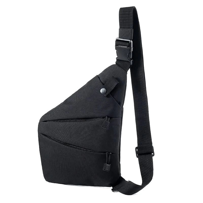 Holster Men's Left Right Nylon Shoulder Bag Anti-theft Bag Chest Bag Hunting Multifunctional Concealed Tactical Storage Gun Bag - M & M Global