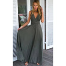 Sexy Women Multiway Wrap Convertible Boho Maxi Club Red Dress Bandage Long Dress Party Bridesmaids Infinity Robe Longue Femme - M & M Global