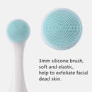 3D Bilateral Silicone Facial Cleanser Manual Massage Facial Brush Soft Bristles Silicone Double-Sided Face Brush Cleaning Tools - M & M Global