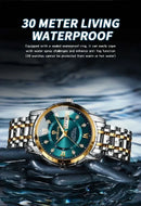 Casual Business Movement Fashion Quartz Wristwatches Gold Diamond Clock Men Luxury Watch Automatic Watches Mens Gifts Relojes - M & M Global