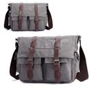 Men's Vintage Canvas Bag Men Casual Crossbody Bag For Men Messenger Bag Man Travel Shoulder Bags Bolsa Masculina High Quality - M & M Global