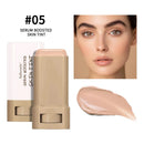 Stick Foundation Balm Serum Boosted Skin Tint Foundation Stick Smooth Plumper Hight Coverage Travel Bronze Foundation Stick Make - M & M Global