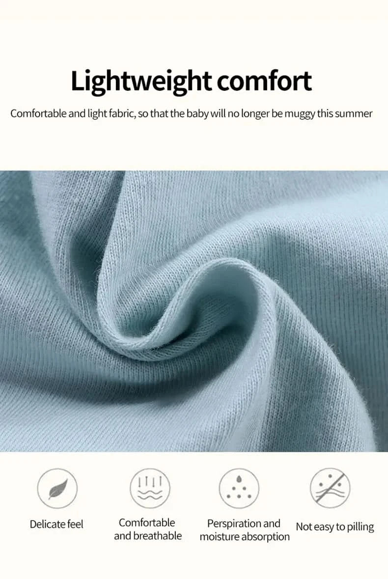 Children Sets Kids Vest Suit 2PCS Set Summer Cotton T-Shirt Girl Shorts Clothes Children Boys Girls Sleeveless Suit Wear Cloth - M & M Global
