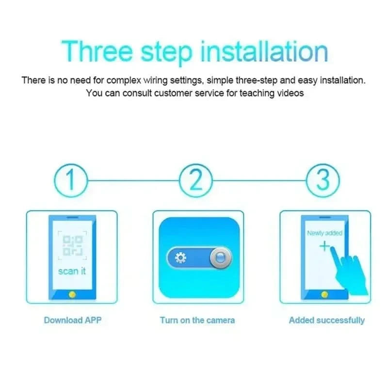 Xiaomi X5 Camera 1080P HD Wifi Wireless Night Vision Motion Detection Video Camera Home Security Camcorder Audio Video Recorder - M & M Global