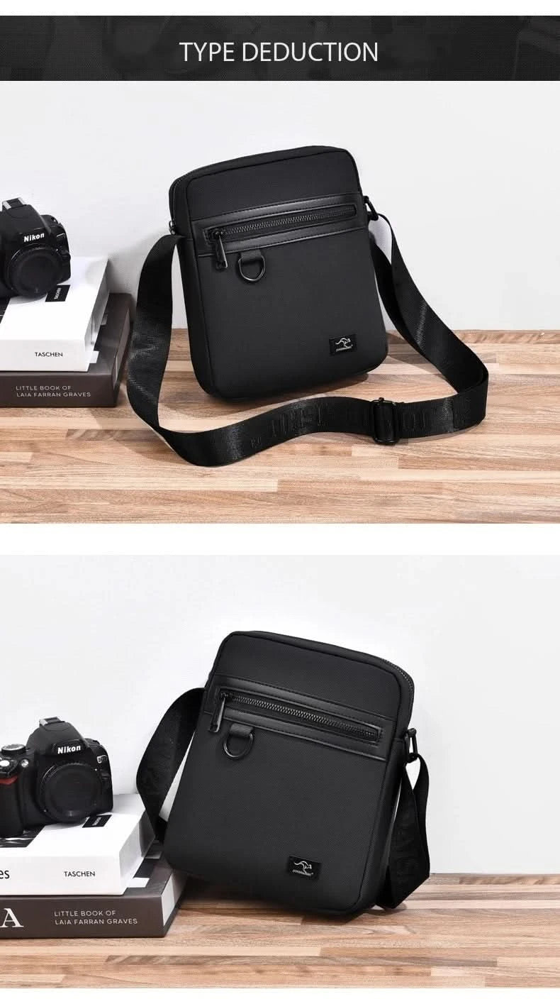 New Kangaroo Luxury Brand Business Messenger Bag Men  Crossbody Bag Man Shoulder Bags Male Oxford Casual  Business Handbag - M & M Global
