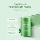 Face Clean Mask Green Tea Cleansing Stick Mask Shrink pores Deep Blackhead Remover facial Cleansing Moisturizing Mask 40g - M & M Global