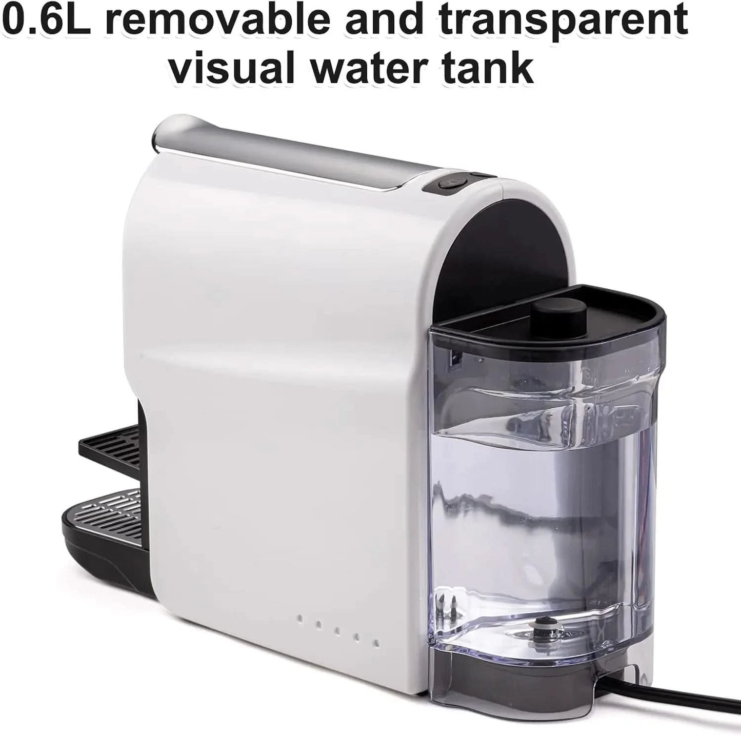 Espresso Pod Machine for Home, Compact Capsule Coffee Maker for NS Original Pods, 20 Bar High Pressure Pump, 22oz Removable Wate - M & M Global