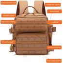 New Camping Hiking Backpack Tactical Molle 900D Men&Women School Bag Outdoor Gym Ruckdack Shoulder Pack with Dual Cup Holder - M & M Global