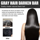 Darkening Hair Soap Blackening Beard Eyebrows Deep Cleansing Strengthen Nourish Repairing White Grey Hairs Treatment Shampoo Bar - M & M Global
