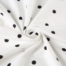 Tuularose Lace Spaghetti Strap Long Dress Women's Elegant Retro V-Neck Polka Dot Sleeveless Dress Summer Patchwork Party Dress - M & M Global