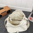 High Quality Canvas Handbag Shoulder Bags Large Capacity Crossbody Bags For Women Simple Casual Messenger Bag Student School Bag - M & M Global