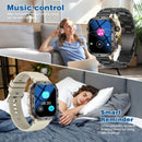 Smart watch, Bluetooth calling, message reminder, multi-sports mode, suitable for iPhone/Android phones