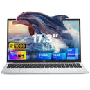 ACEMAGIC Laptop 17.3” FHD Laptop Intel Alder Lake N97 16GB RAM 512GB SSD Windows 11 Pro Notebook 180° Flip Computer Wifi5 BT5.0