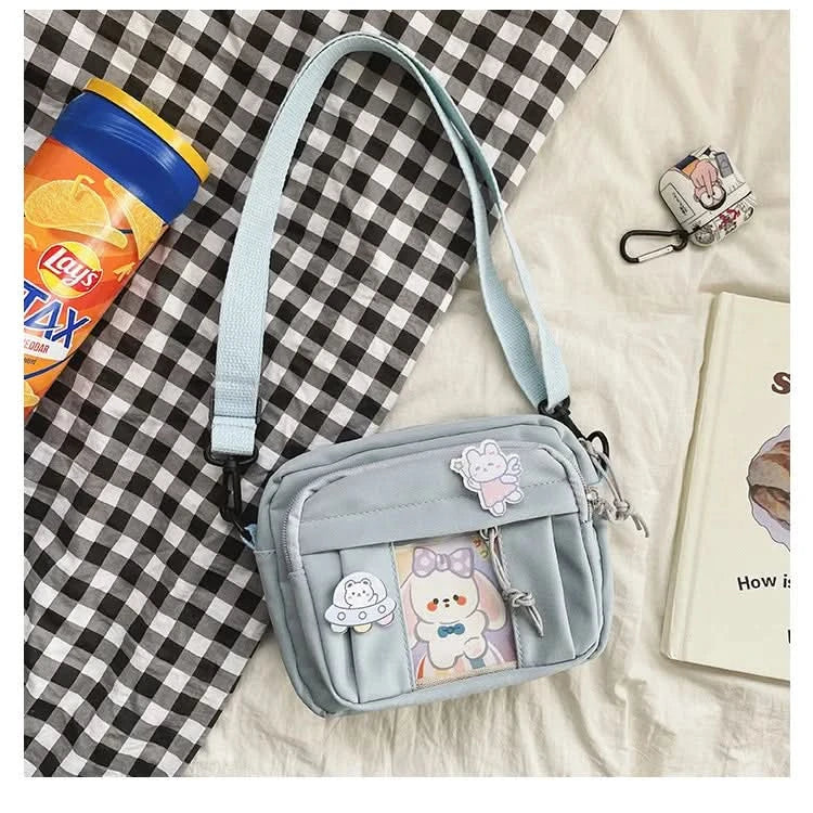 New Kawaii Bag Girls New JK Transparent Bag Small Crossbody Bag For Women Purses and Handbags Shoulder Bag Itabag Bolso - M & M Global