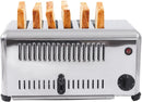 Commercial Toaster, Stainless Steel 6 Slice Toaster Machine 1680w Electric Toaster 6 Bread Slots for Restaurant Hotel Home Kitch - M & M Global